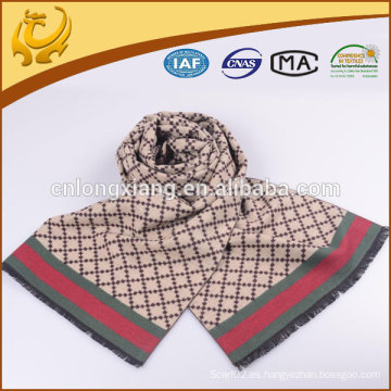 China Fábrica de diseño simple de invierno de seda Bufanda Venta al por mayor